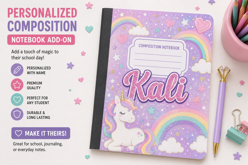 Personalized Composition Notebook