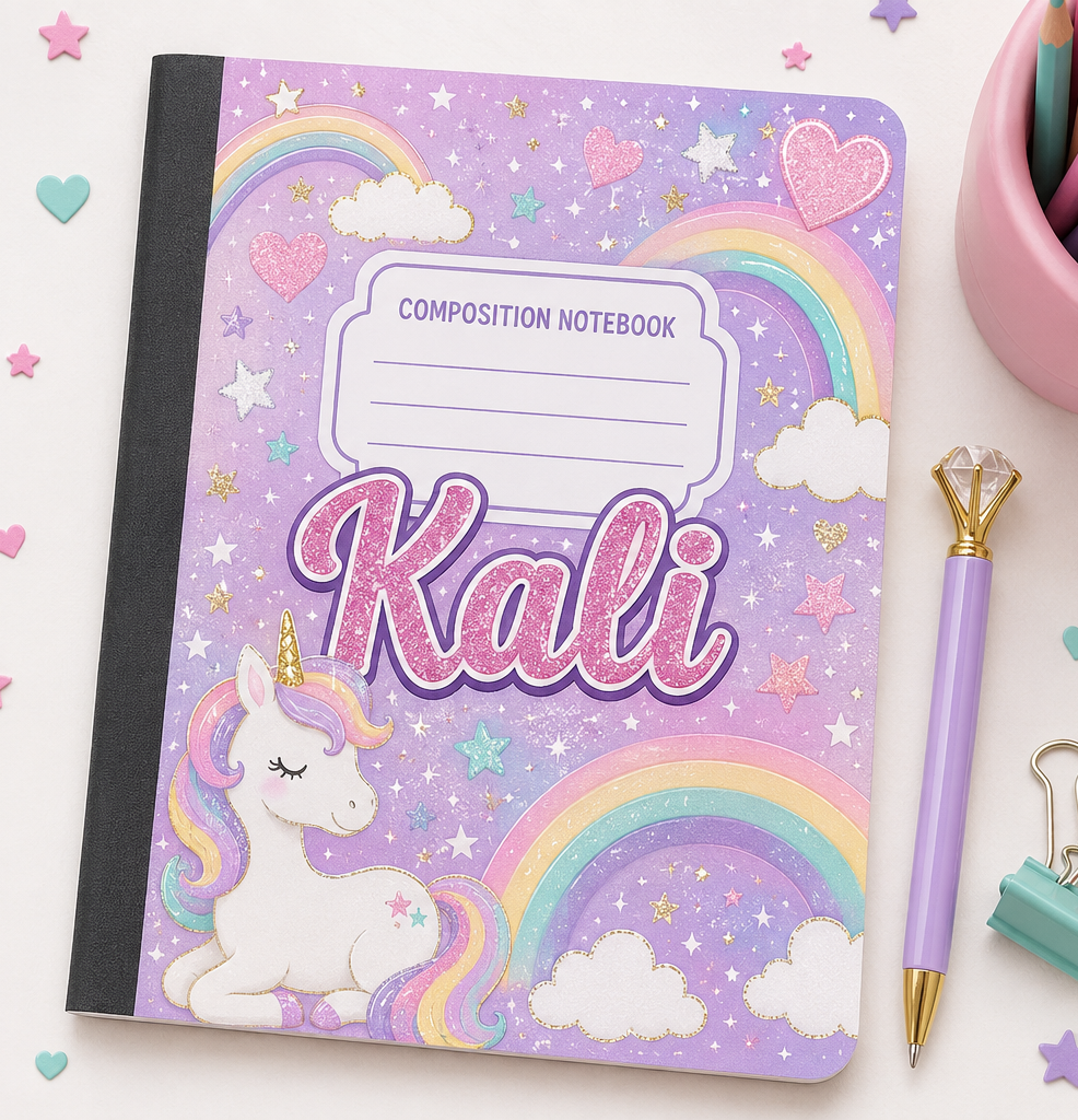 Personalized Composition Notebook