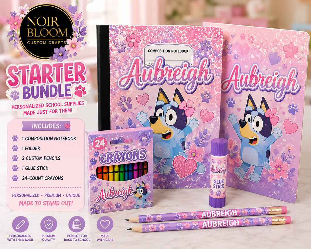Starter Personalized Back-to-School Bundle
