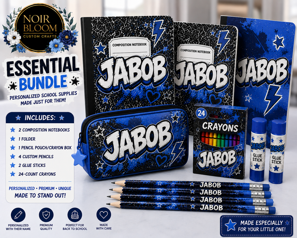 Essential Personalized Back-to-School Bundle