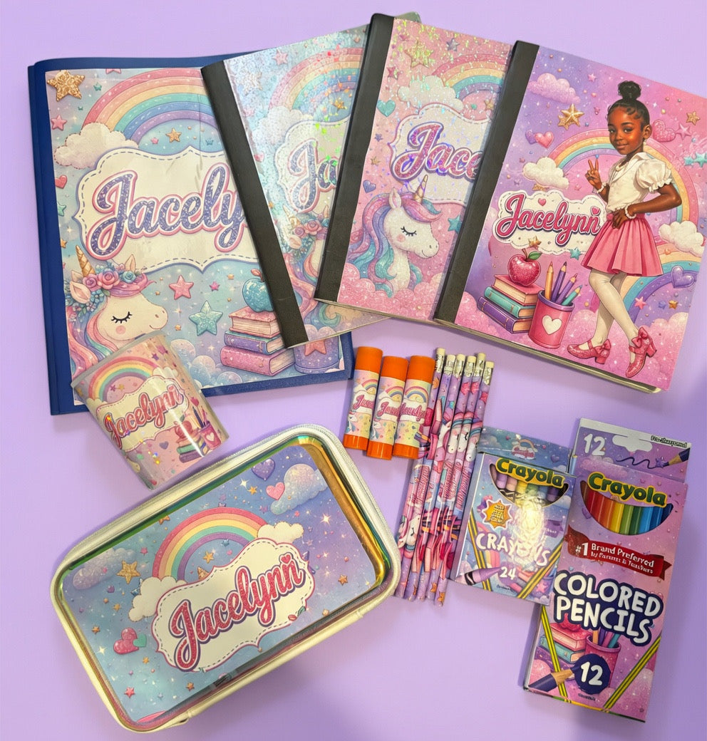 Deluxe Personalized Back-to-School Bundle