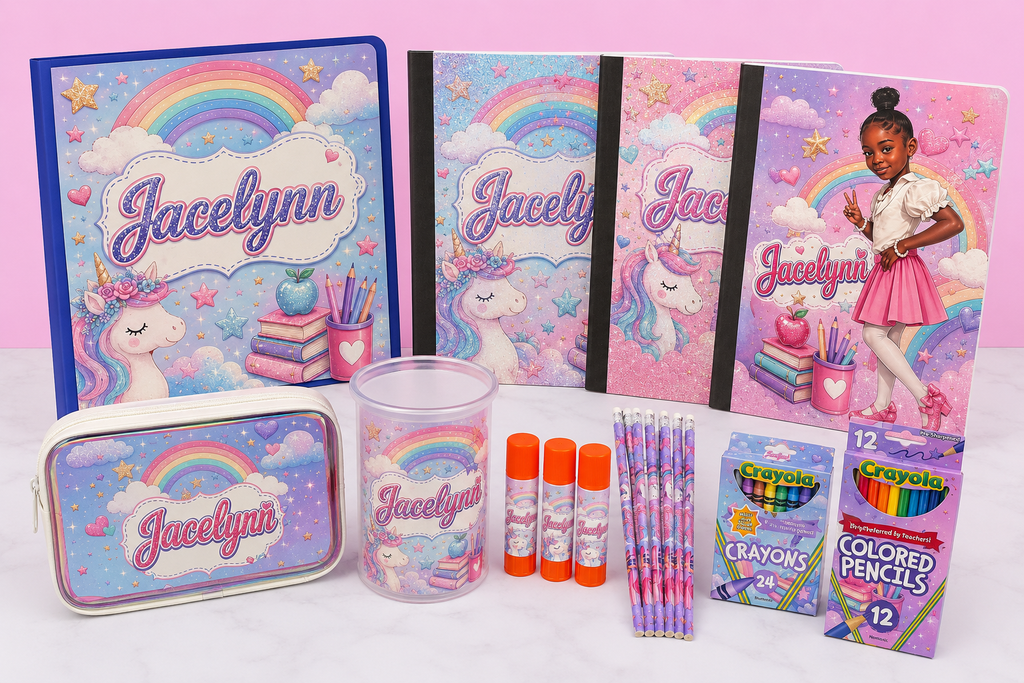 Deluxe Personalized Back-to-School Bundle