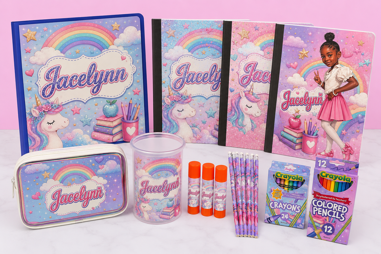 Deluxe Personalized Back-to-School Bundle