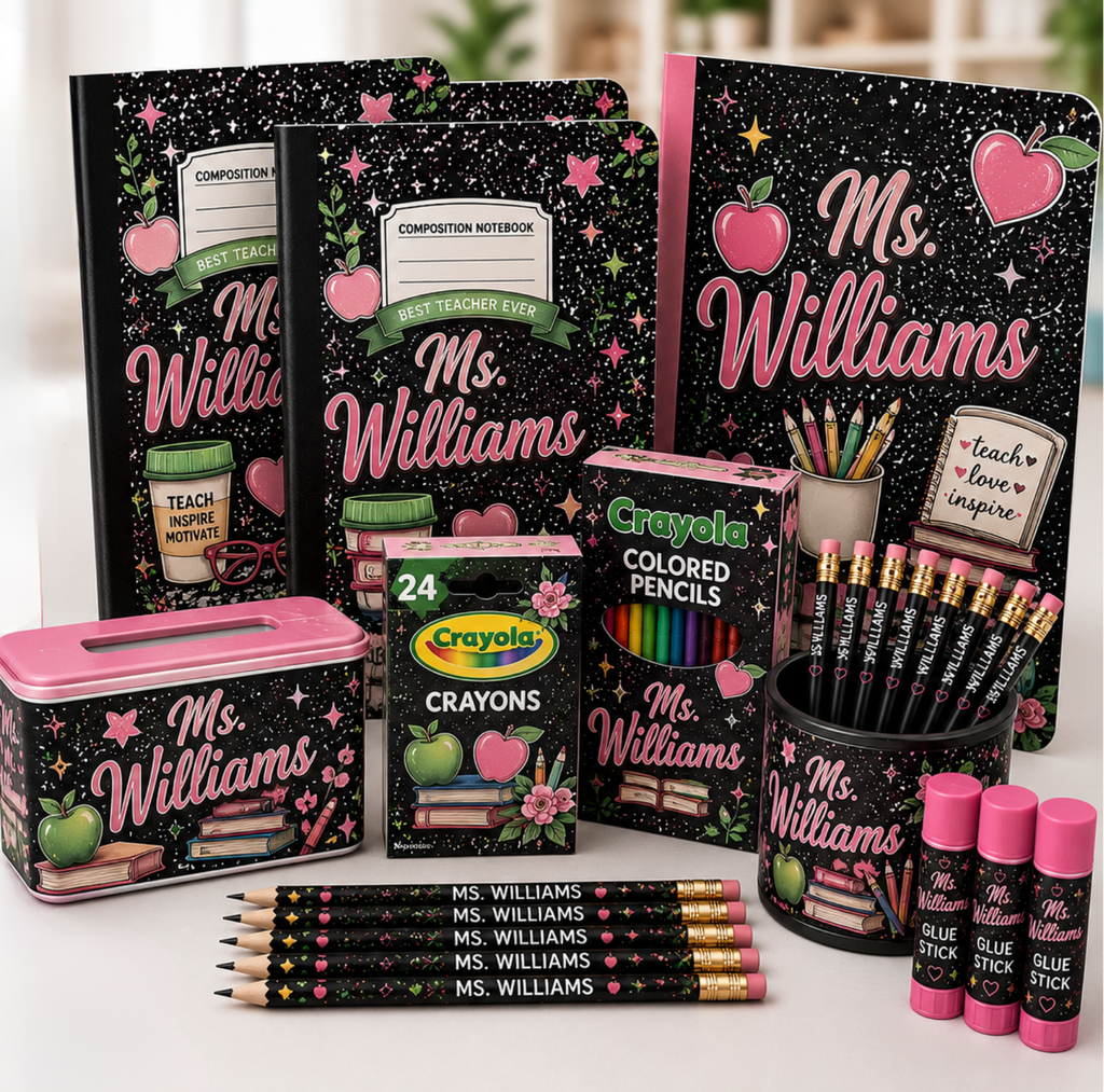 Deluxe Personalized Back-to-School Bundle