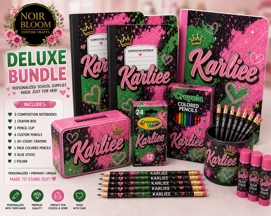 Deluxe Personalized Back-to-School Bundle